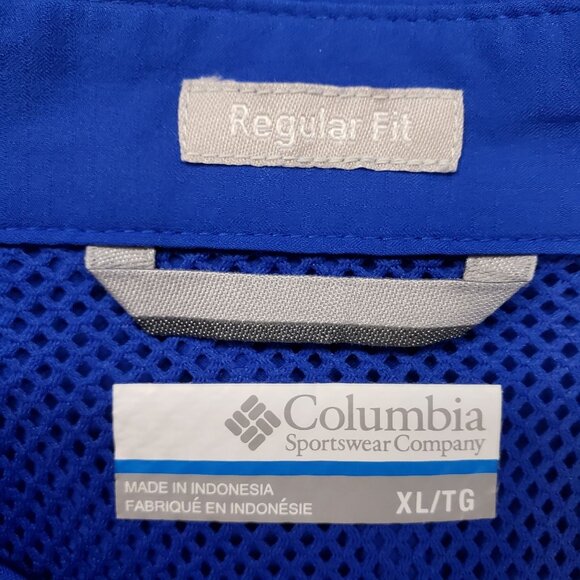 Columbia Men's Omni-Shade Sun Protection Short Sleeve Shirt Size XL - Picture 10 of 11